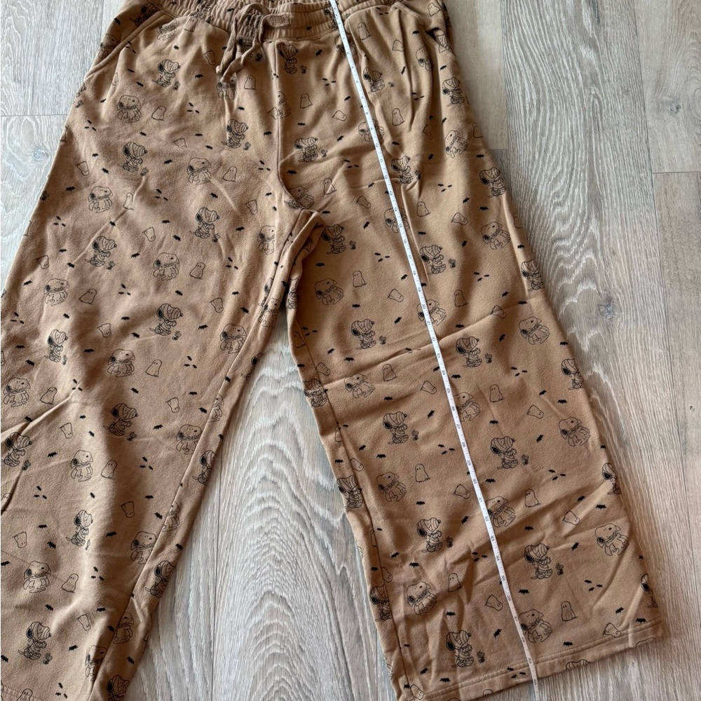 Snoopy Halloween American Eagle Outfitters Tan/Brown Lounge Pants